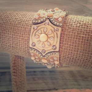 Charming Charlie’s stretch cuff bracelet